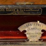 George Baker & Co Music Box Maker's Mark