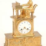 French Empire Musical Clock