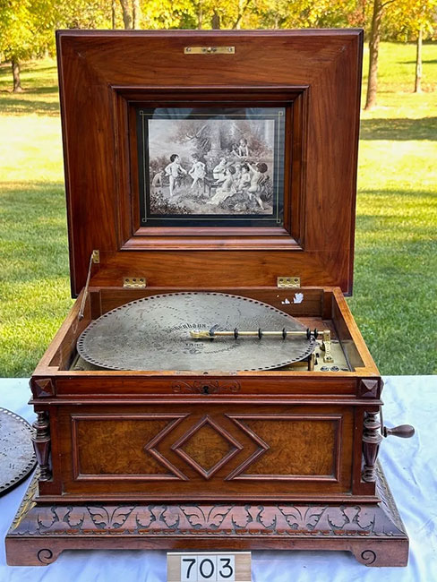 Polyphon Comb music box